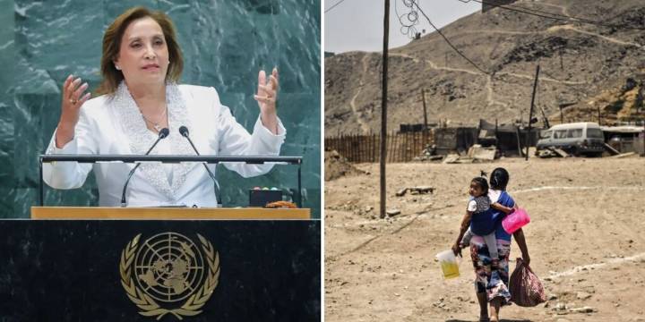 Dina Boluarte asegura ante la ONU que las familias son su prioridad, pero bajo su gobierno la pobreza en el Perú alcanzó a 9,4 millones de personas