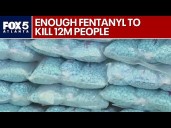 Massive fentanyl bust: Woman arrested with kid in car