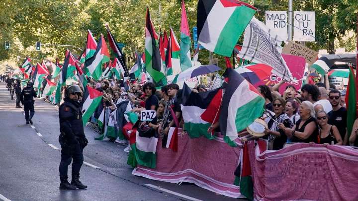La Vuelta a España, en directo | Se cancela la última etapa por las protestas propalestinas