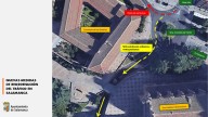 Conoce las claves de la nueva reordenación del tráfico en los entornos de San Esteban (Salamanca): sólo los autobuses pasarán por debajo de una joya patrimonial del siglo XVI