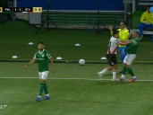 Marcos Acuña y otra reacción desmedida que lo deja marcado en la eliminación de River de un torneo internacional