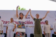 GIRA DE ‘RENDICIÓN DE CUENTAS’: Ante 27 mil personas, Mara Lezama asegura que con Claudia Sheinbaum hay un ‘crecimiento sin precedentes’ en Quintana Roo