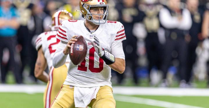 If Mac Jones continues to play well, he opens up an interesting decision for the 49ers