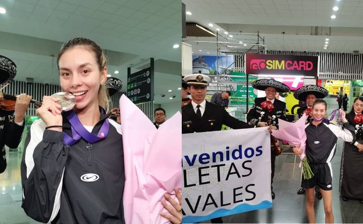 Alegna González vuelve a México; asegura que buscará el podio en Los Ángeles 2028