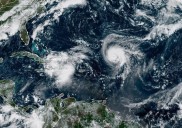 Humberto becomes a hurricane in the Atlantic as Gabrielle moves away from the Azores