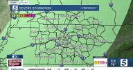 September 22, 2025: Rain & thunderstorm chances for the next several days