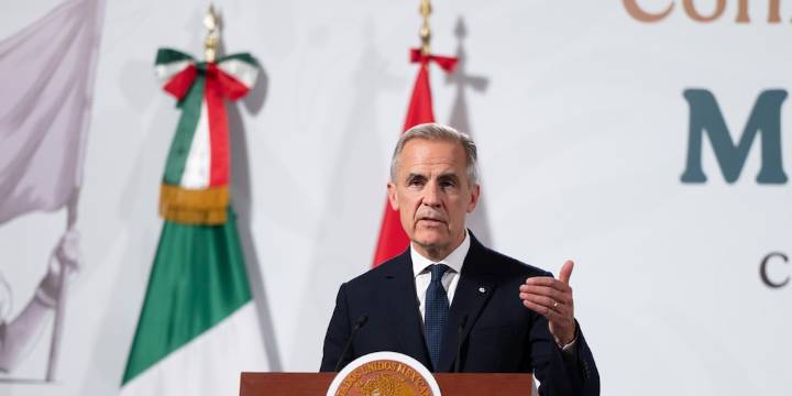 Carney reconoce que hay cárteles de México en Canadá y “viceversa”, por lo que acordó con Sheinbaum reforzar seguridad