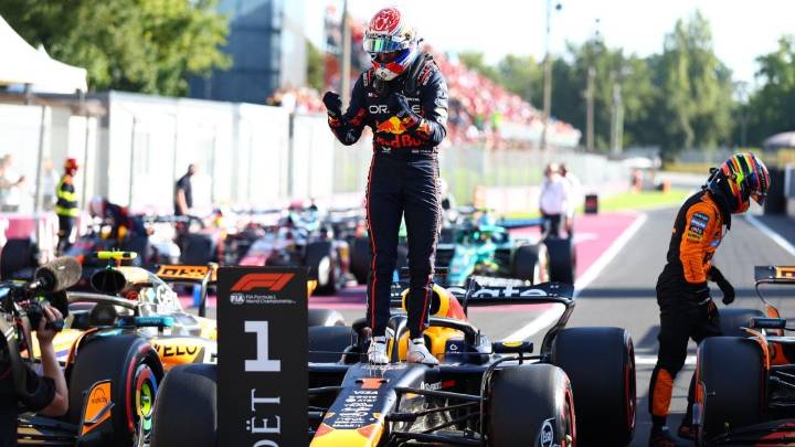 Formula 1: Verstappen sorprende a los McLaren y gana la 'pole' en casa de los Ferrari
