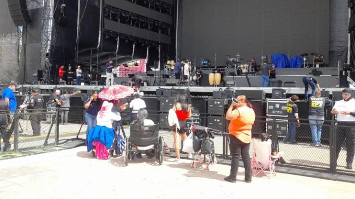 En primera fila para Josi Cuen y Jorge Medina… esperan ya en el Ángel