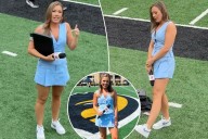 ESPN's Taylor Davis goes viral over sideline rap video