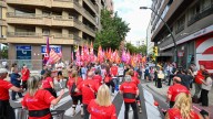 Protesta sindical: "Ningún parlamentario hace 40 horas de hemiciclo. Ni siquiera 35"