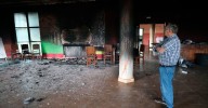 Lanzan un artefacto incendiario contra el centro que acogerá a menores migrantes en Monforte