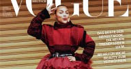 We're Lost For Words Over Paloma Elsesser on the September 2025 Cover of Vogue Germany