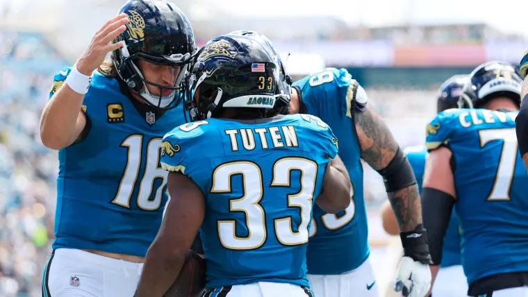 Bhayshul Tuten vs. Travis Etienne fantasy Week 4: Which Jaguars RB is the better start vs. 49ers?