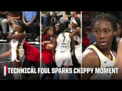 Aliyah Boston T'd up for throwing Brionna Jones to floor after whistle