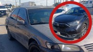 Conductor distraído provoca accidente en la Carretera Aeropuerto; quedó endeudado