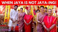 Jaya Bachchan Can't Stop Smiling As She Catches Up With Kajol At Durga Puja Pandal