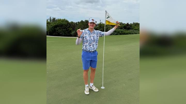 Zadorov hits 1st-ever hole-in-one at Florida golf course