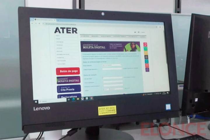 ATER destacó la buena respuesta de los contribuyentes a la implementación de la boleta electrónica