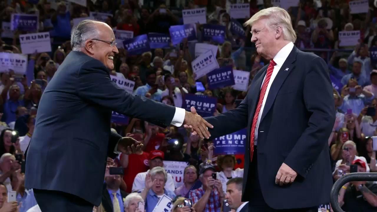 Trump says he's awarding former New York Mayor Rudy Giuliani the Presidential Medal of Freedom