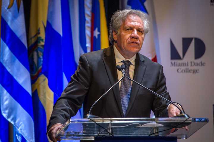 Almagro alerta sobre violencia y deterioro de democracia en Latinamérica