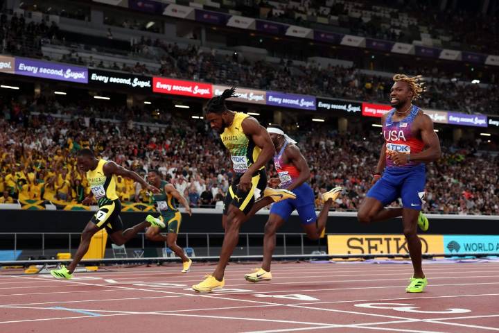 Noah Lyles, the changing of 100-meter guard — and the difficulty of staying on top
