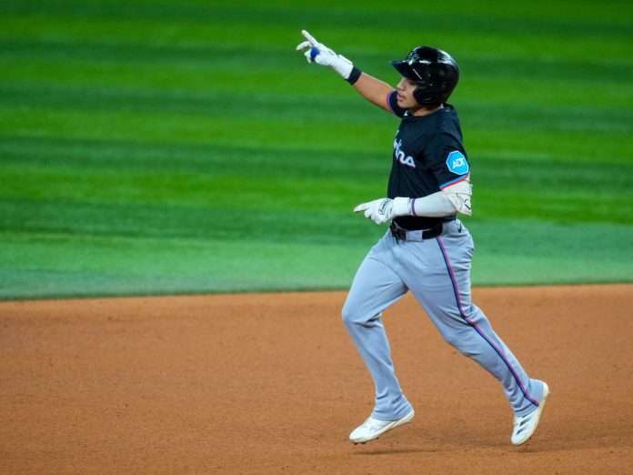 Javier Sanoja brilla con jonrón en la cuarta victoria consecutiva de los Marlins