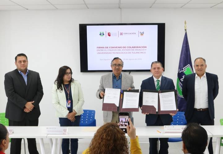 Colegio del Estado de Hidalgo fortalece vínculos con la UTEC