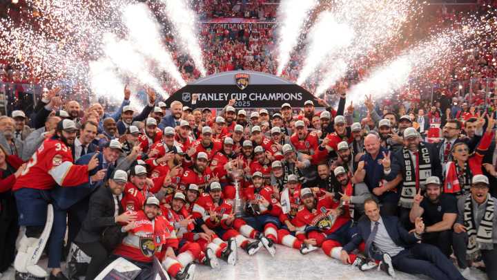 GM Bill Zito: Florida Panthers not pounding their chest after two Stanley Cups