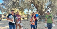 Reparten ciudadanos despensas en el Golfo de Santa Clara