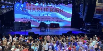 Hundreds gather in Tuscaloosa to honor Charlie Kirk after professors caught mocking his murder