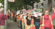 Bay Area residents rally to press governor, legislature on transit funding