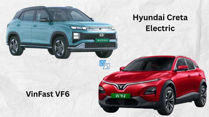 VinFast VF6 vs Hyundai Creta Electric Spec Comparison: What’s Different?