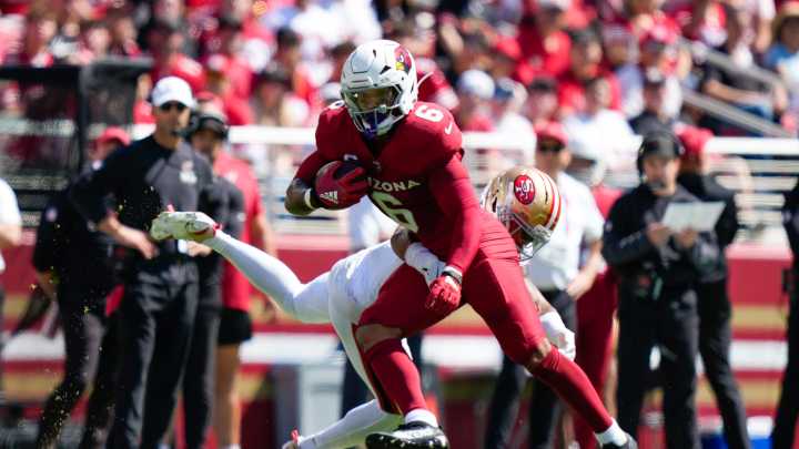 James Conner exits Arizona Cardinals-49ers game with injury