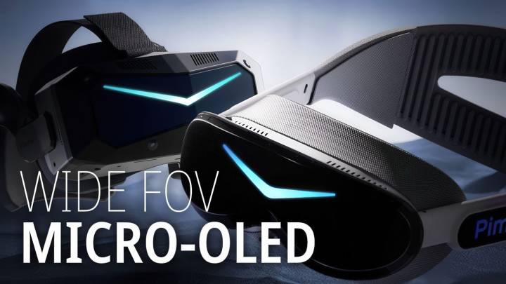 Pimax Unveils New Micro-OLED VR Headsets with Widest FOV Yet