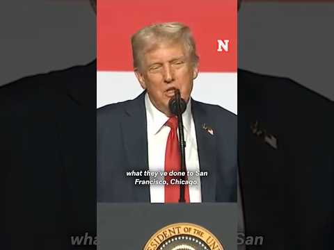 Trump Vows To 'Straighten Out Cities,' Warns Of 'Invasion From Within'