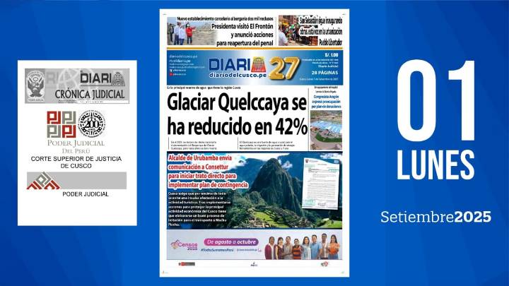 Edición Impresa | Lunes 01 09 2025