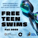 Fall 2025 Free Teen Swims!