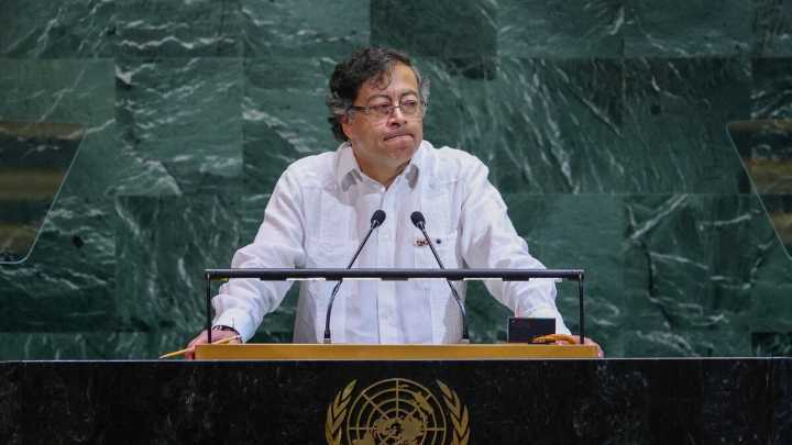 Presidente Petro propone en la ONU un ejército internacional 'para defender la vida del pueblo palestino'