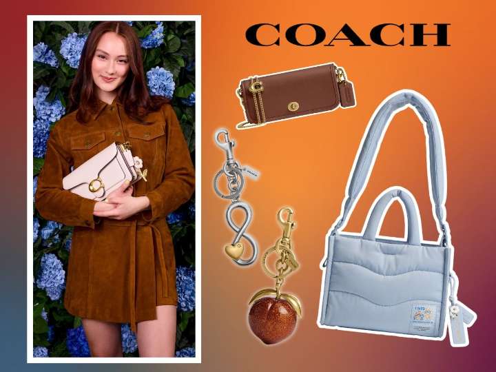 Amazon can get a COACH Peach Bag Charm in your hand by tomorrow morning