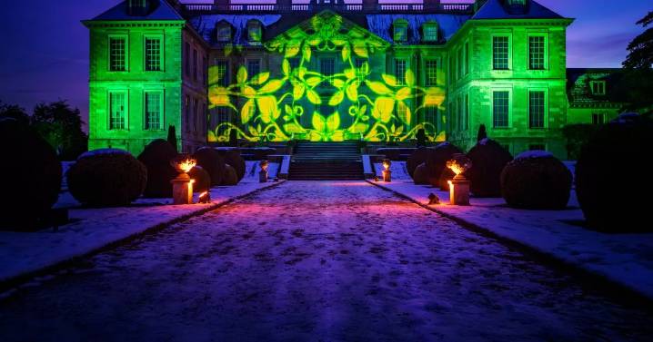 Experience the new enchanting Christmas light trail at Belton Estate