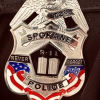 Spokane officers honor 9/11 heroes with commemorative badges