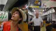 Streamer español golpea a un adulto mayor en tren de Japón; desata polémica