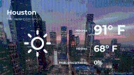 Pronóstico del tiempo en Houston para este martes 9 de septiembre