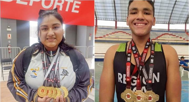 Jóvenes iqueños representan al Perú en el Sudamericano de Levantamiento de Pesas