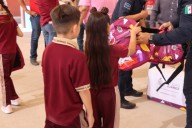 Entrega Gobierno Municipal a través de la SSPM casi 700 mochilas...