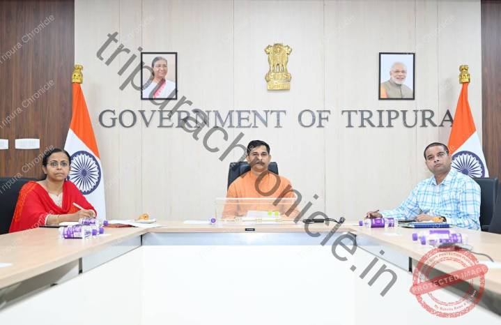 Sudhangshu Stresses Growth of Animal Resources Sector in Tripura,chairs meeting with union minister