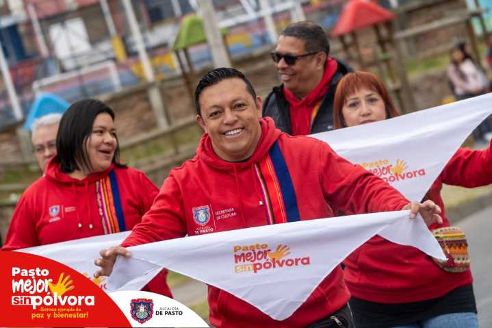 Alcaldía Municipal realizó el lanzamiento de la campaña ‘Pasto Mejor sin Pólvora’