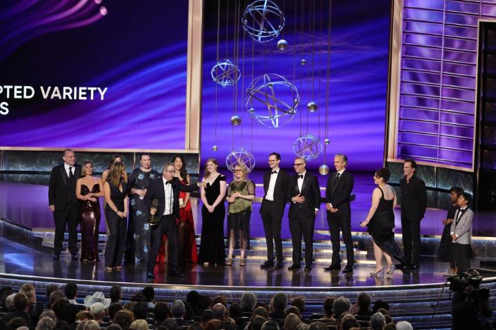 Last Week Tonight with John Oliver Wins Emmy For Scripted Variety