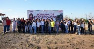 Se suma Nuevo Laredo a segunda jornada nacional de tequios y murales por La Paz